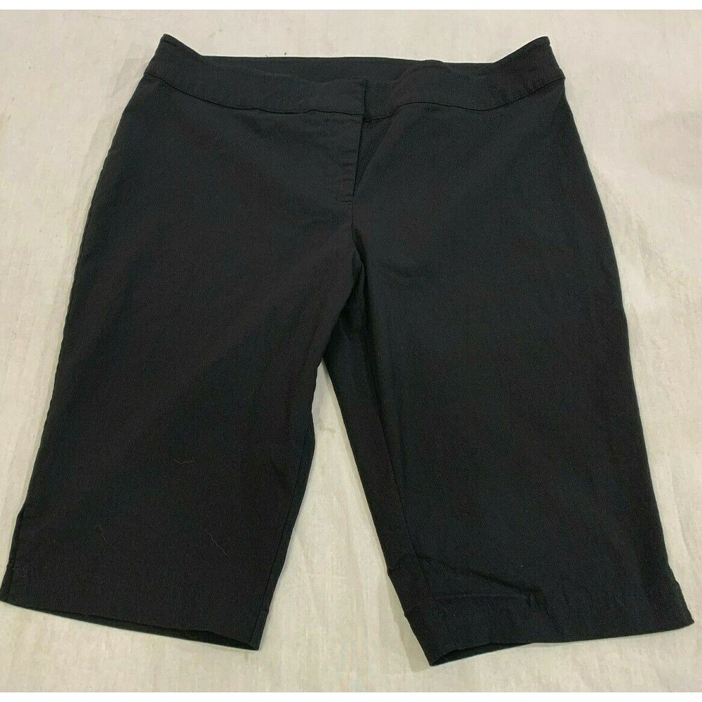 BISOU BISOU WOMENS CAPRIS SHORTS SIZE 14
